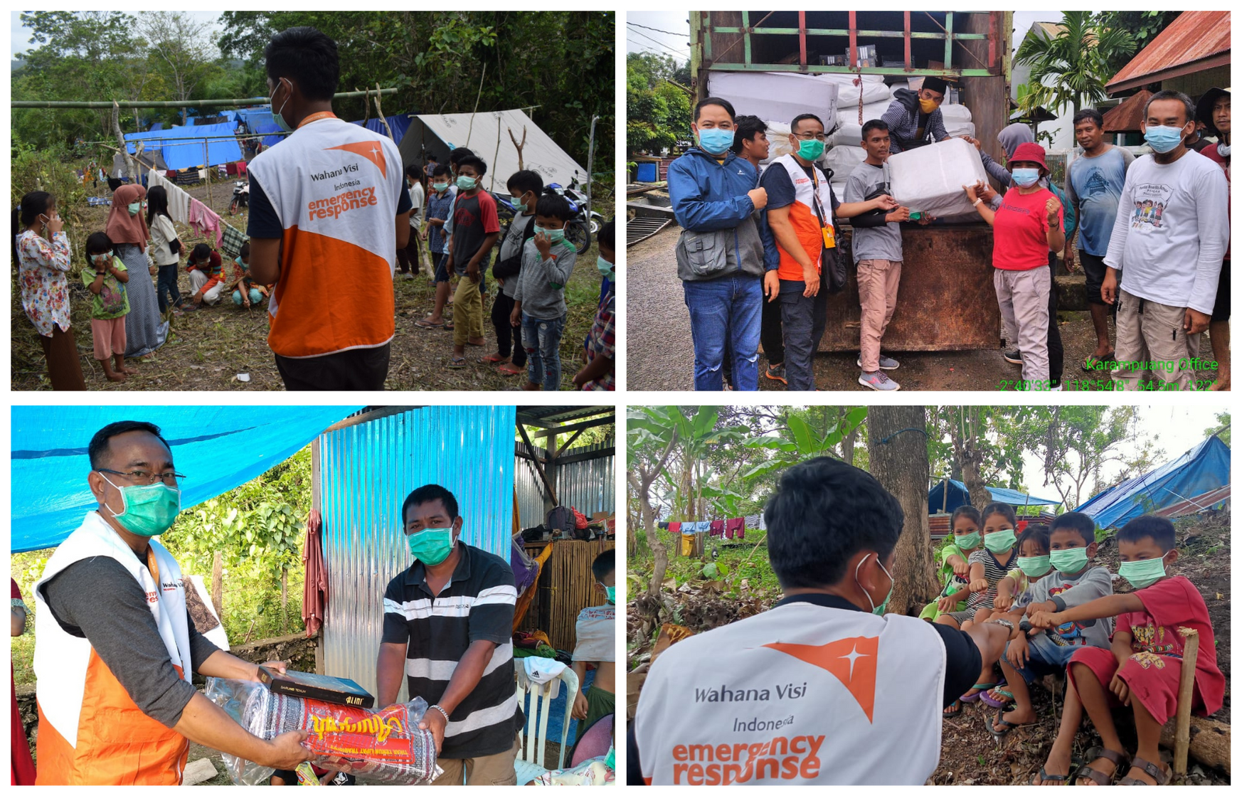 Peduli Korban Gempa di Sulawesi Barat